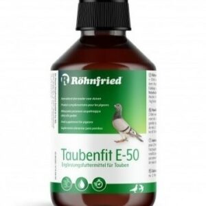 Taubenfit-E50. Rohnfried  ( Vitamina E + Selenio)  Especial para la cria y mejora de fertilidad