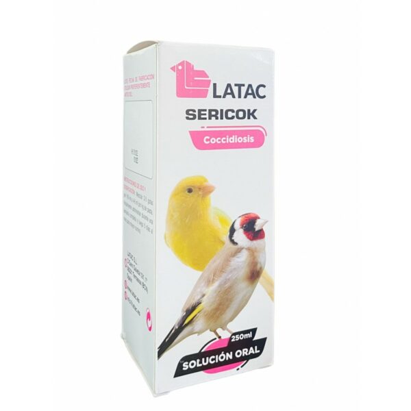 Sericok Latac 250 ml.  Prevencion contra la coccidiosis de forma natural