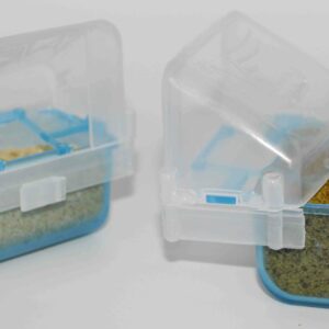 Comedero Marta. Ref 081. Moldesave. Comedero exterior con pestaña , con cajon extraible.