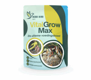 VitalGrow Max de Herb bird mix. Mejora la postura, huevos mas fuertes, evita huevos atravesados...