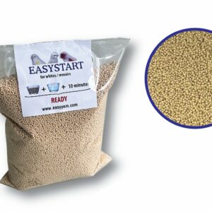 Easystart Mosaic.  Perla con 18% de proteina que se prepara en 10 minutos. ( Sin dore)