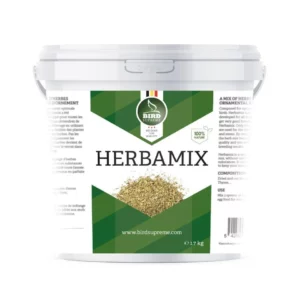Herbamix. Bird supreme.  Hierbas deshidratadas para obtener una mejor salud en las aves.