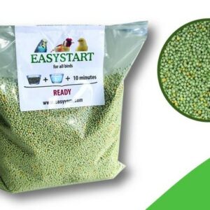 Easystart verde. Perla con 18% proteina que se prepara en 10 min( Recomendada para silvestres)