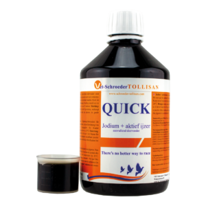 Quick. Tollisan 500 ml.  Con una alta concentracion de hierro y yodo.  Estimula la glandula tiroides y mejora el rendimiento fisico