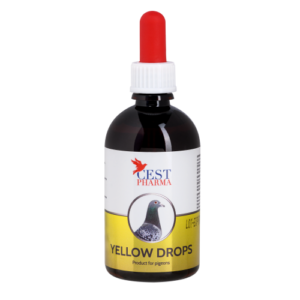 Yellow Drops.  Cest Pharma. Para prevenir las tricomonas y la ornitosis