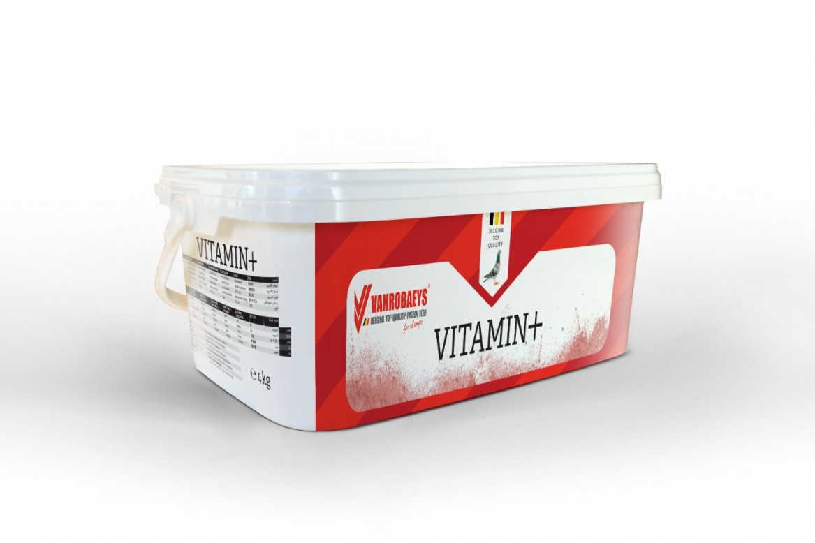 Vitamin + Vanrobaeys. Mezcla de vitaminas y minerales en polvo.