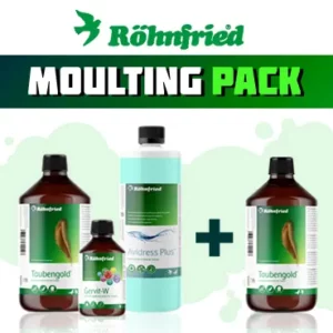 Pack especial  Muda. Rohnfried.   Para mejorar y acortar el periodo de muda.Te ahorras 24,95€